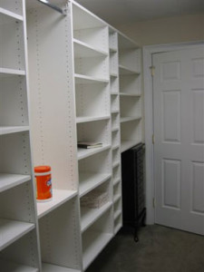 Custom Carpentry  and Contracting Walk-In Closet in Bedroom Remodel Project